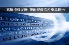 高清持续发展 智能视频监控