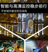 智能高清监控稳步前行 平安