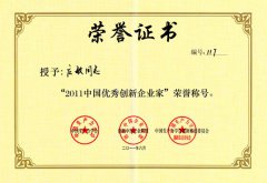 2011中国优秀创新企业家快马